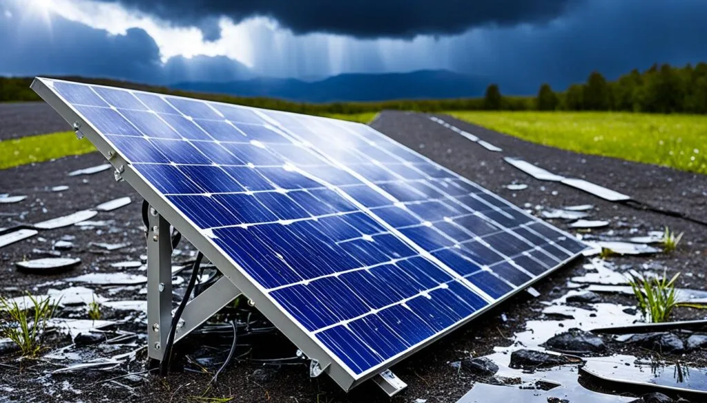 solar panel drawbacks due to weather dependency