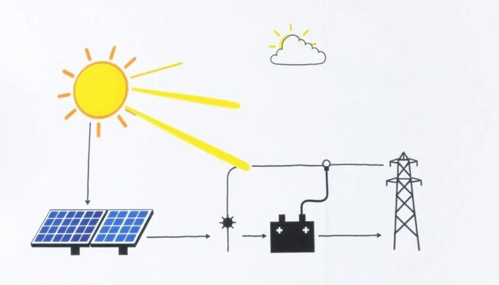 Solar Energy Diagram