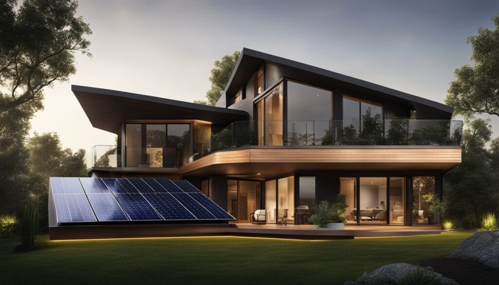 battery powered house
