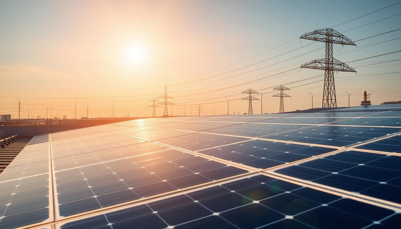 how is electricity produced using solar power