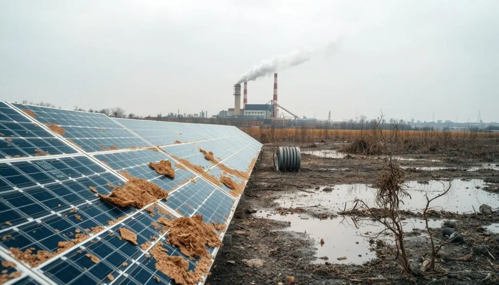 Solar panel pollution and environmental concerns Solar panel pollution and environmental concerns