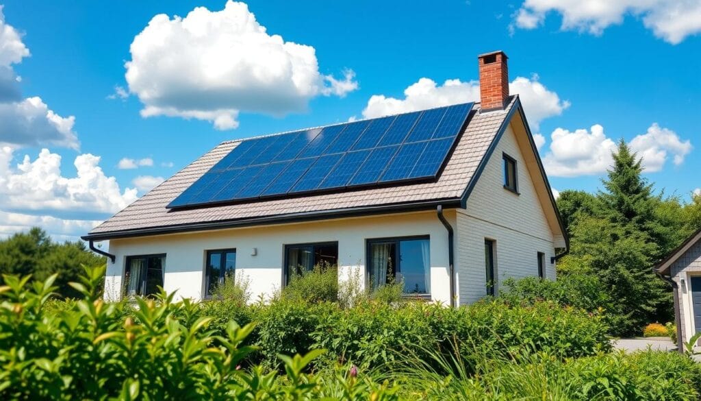 residential solar installation