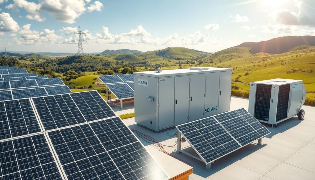 solar battery storage systems
