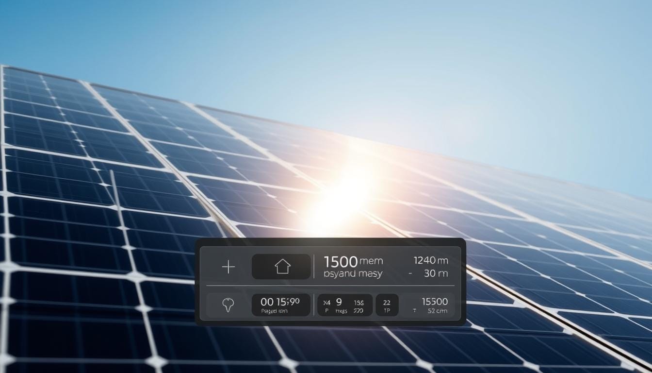 solar panel size calculator