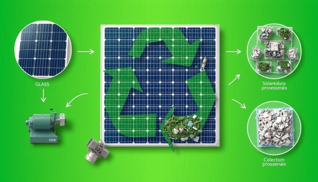 solar panel recycling processes